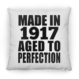 107th Birthday Made In 1917 Aged To Perfection - Throw Pillow