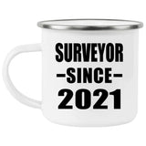 Surveyor Since 2021 - 12oz Camping Mug