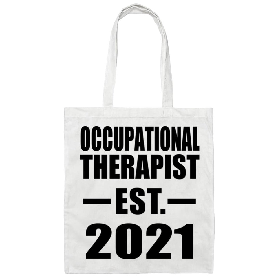 Occupational Therapist Established EST. 2021 - Tote Bag White