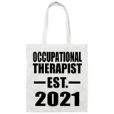 Occupational Therapist Established EST. 2021 - Tote Bag White