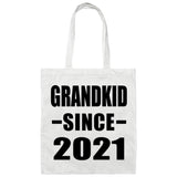 Grandkid Since 2021 - Tote Bag White