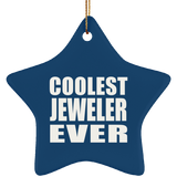 Coolest Jeweler Ever - Star Ornament