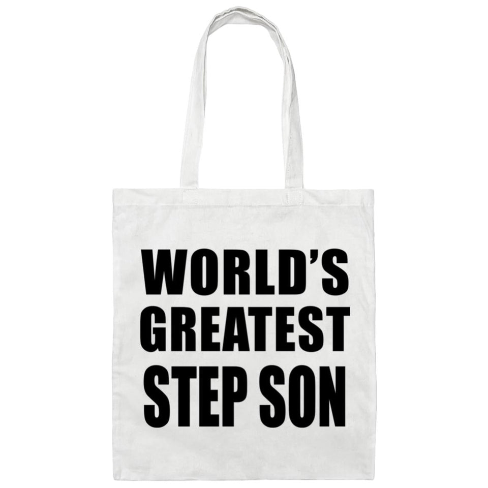 World's Greatest Step Son - Tote Bag White