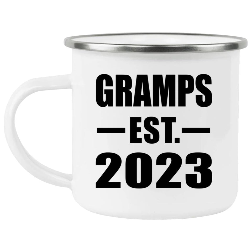 Gramps Established EST. 2023 - 12oz Camping Mug