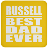 Russell Best Dad Ever - Drink Coaster
