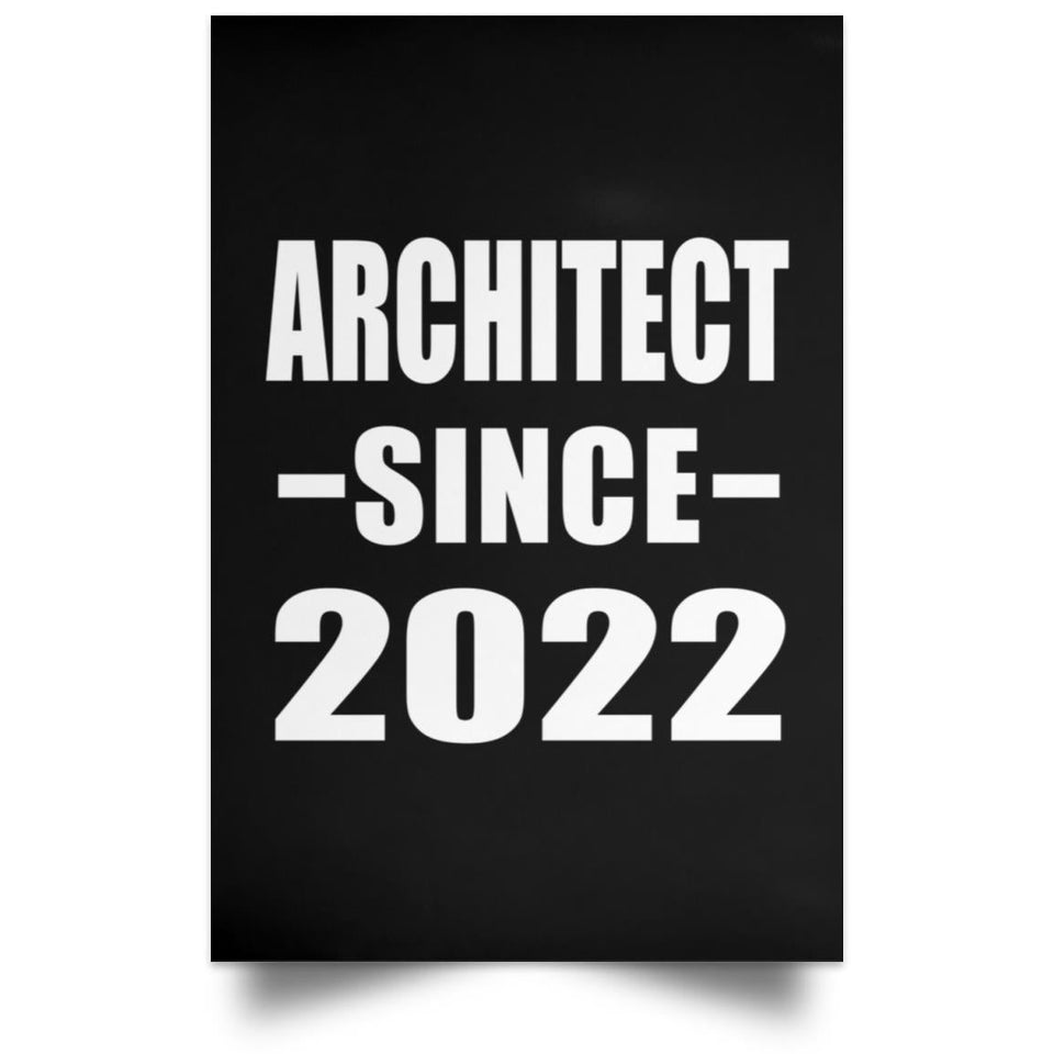 Architect Since 2022 - Poster Portrait
