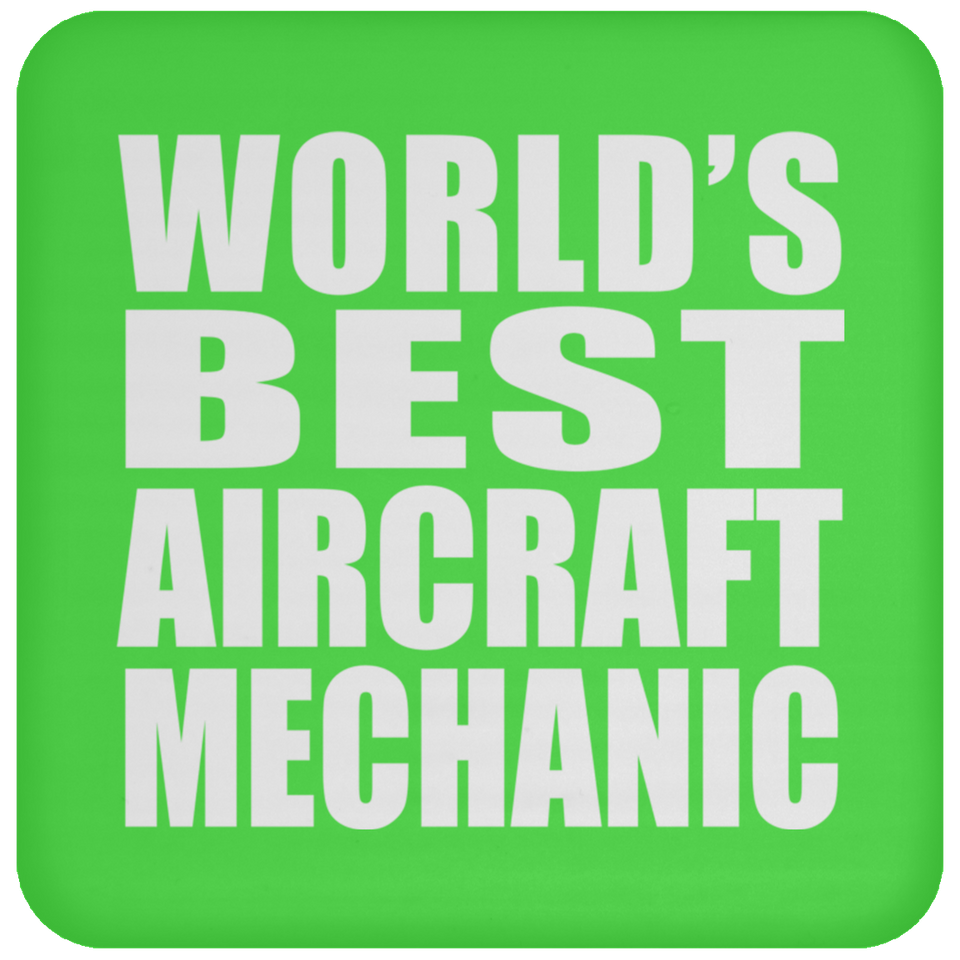 World's Best Aircraft Mechanic - Coaster