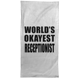 World's Okayest Receptionist - Hand Towel
