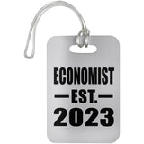 Economist Established EST. 2023 - Luggage Bag Tag