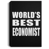 World's Best Economist - Canvas Portrait