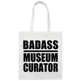 Badass Museum Curator - Tote Bag White