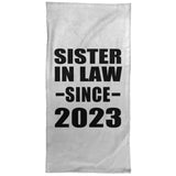 Sister In Law Since 2023 - Hand Towel