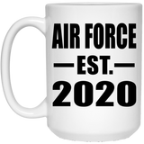 Air Force Established EST. 2020 - 15oz Coffee Mug