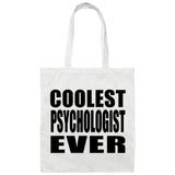 Coolest Psychologist Ever - Tote Bag White