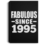 29th Birthday Fabulous Since 1995 - Canvas Portrait