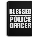 Blessed Police Officer - Canvas Portrait