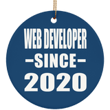 Web Developer Since 2020 - Circle Ornament