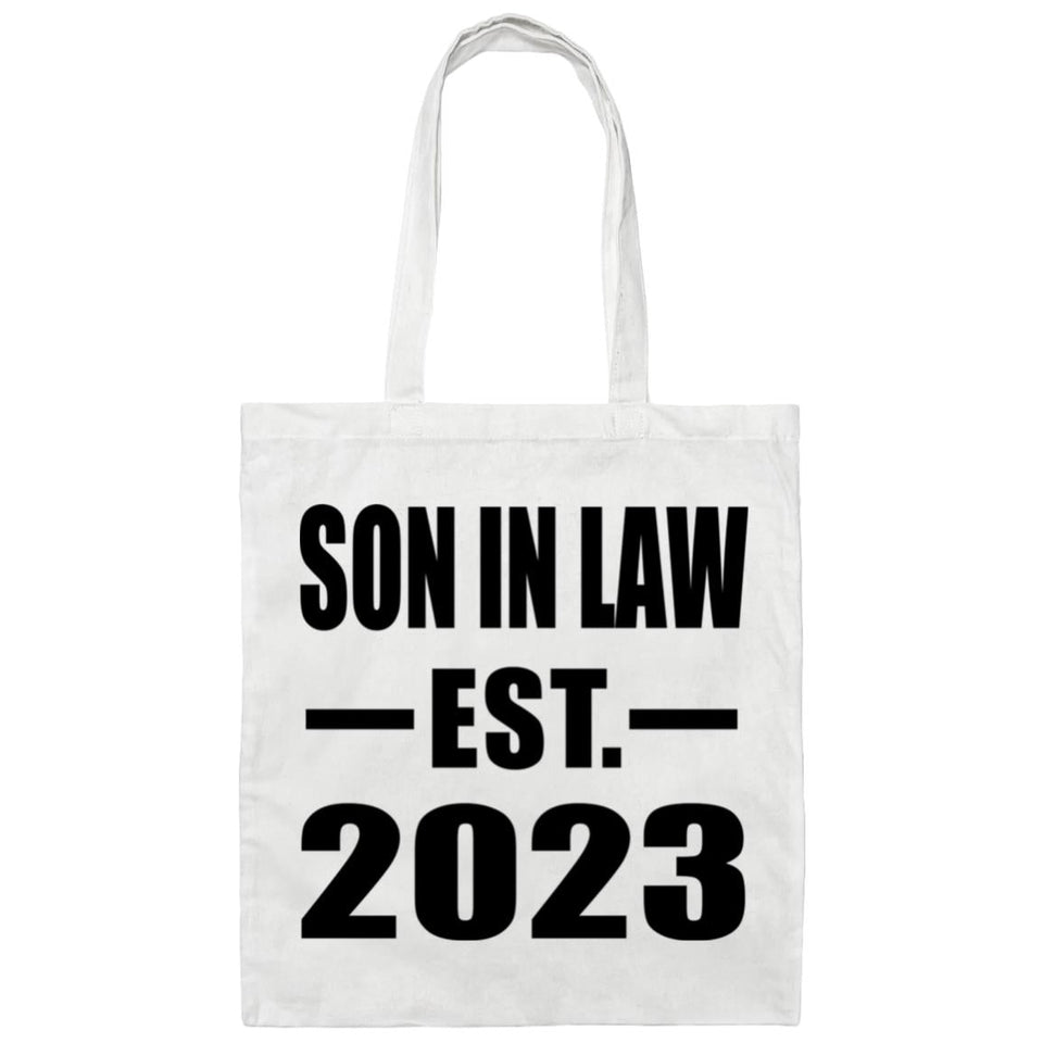 Son In Law Established EST. 2023 - Tote Bag White