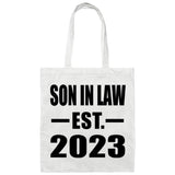 Son In Law Established EST. 2023 - Tote Bag White