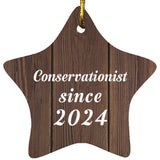 Conservationist Since 2024 - Star Ornament D