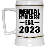 Dental Hygienist Established EST. 2023 - Beer Stein