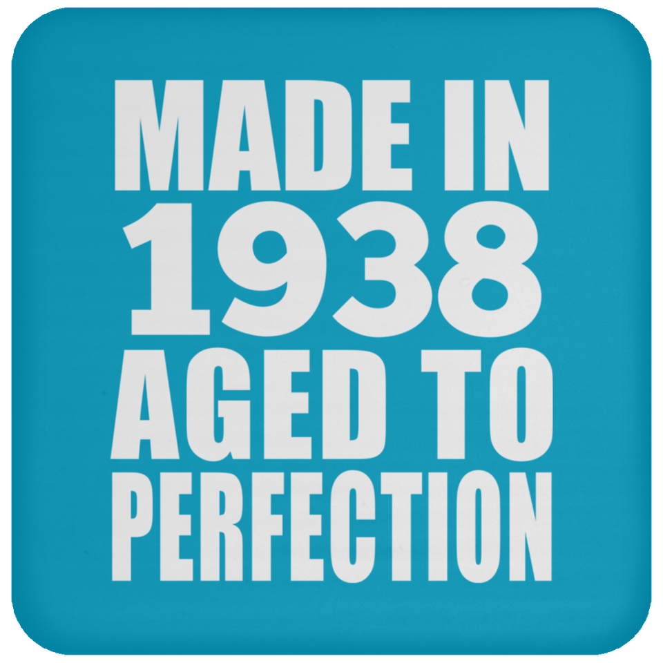 86th Birthday Made In 1938 Aged to Perfection - Drink Coaster