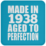 86th Birthday Made In 1938 Aged to Perfection - Drink Coaster