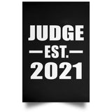 Judge Established EST. 2021 - Poster Portrait