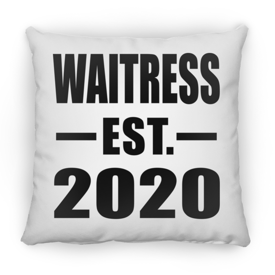 Waitress Established EST. 2020 - Throw Pillow