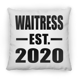 Waitress Established EST. 2020 - Throw Pillow