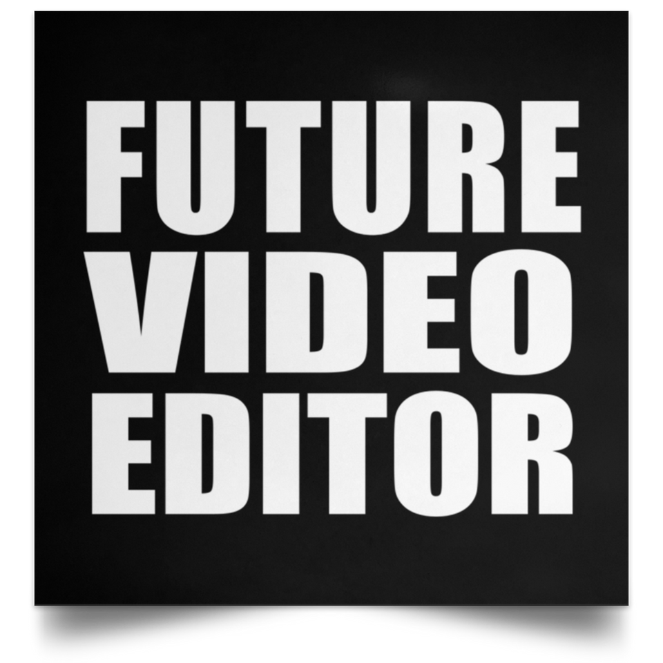 Future Video Editor - Poster Square