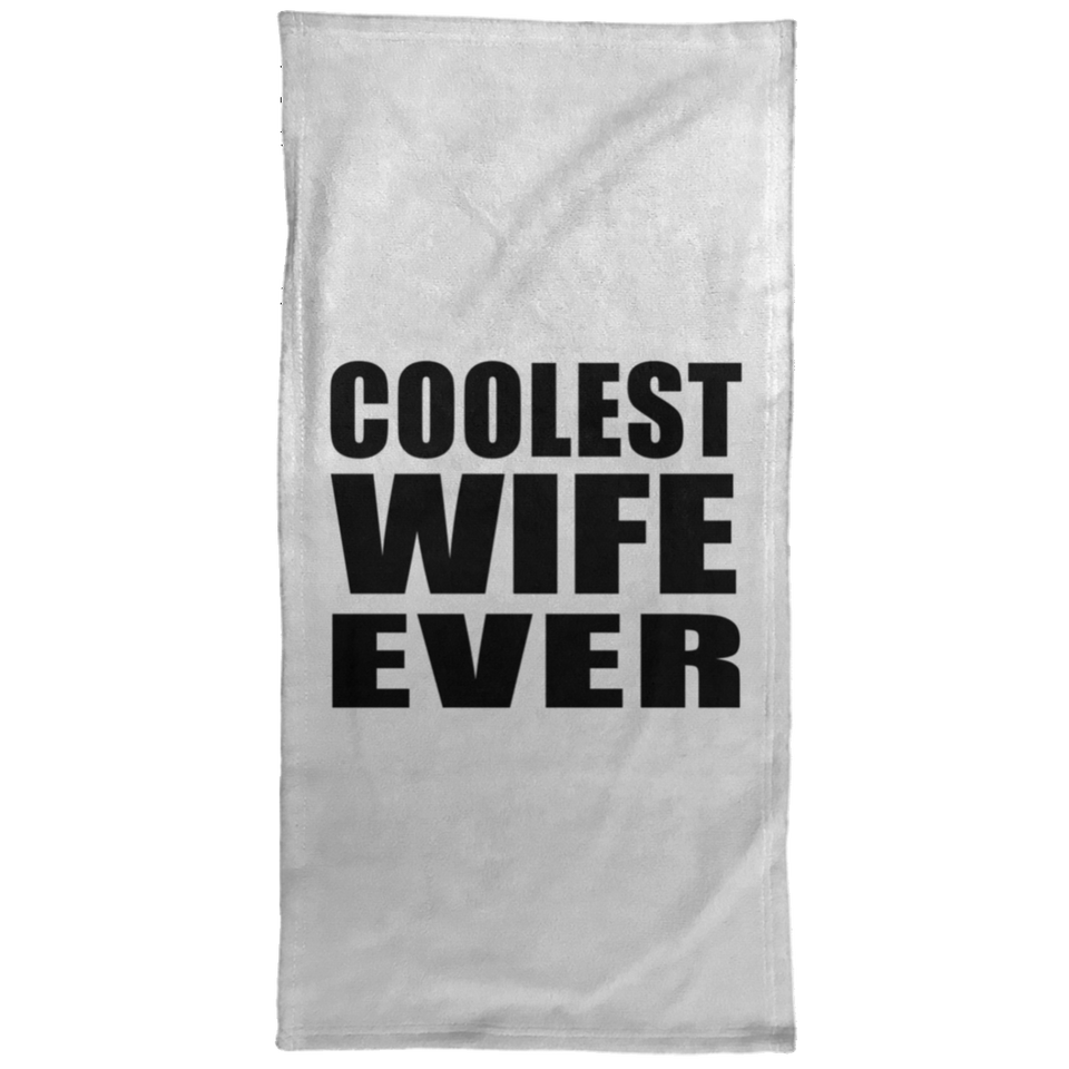 Coolest Wife Ever - Hand Towel