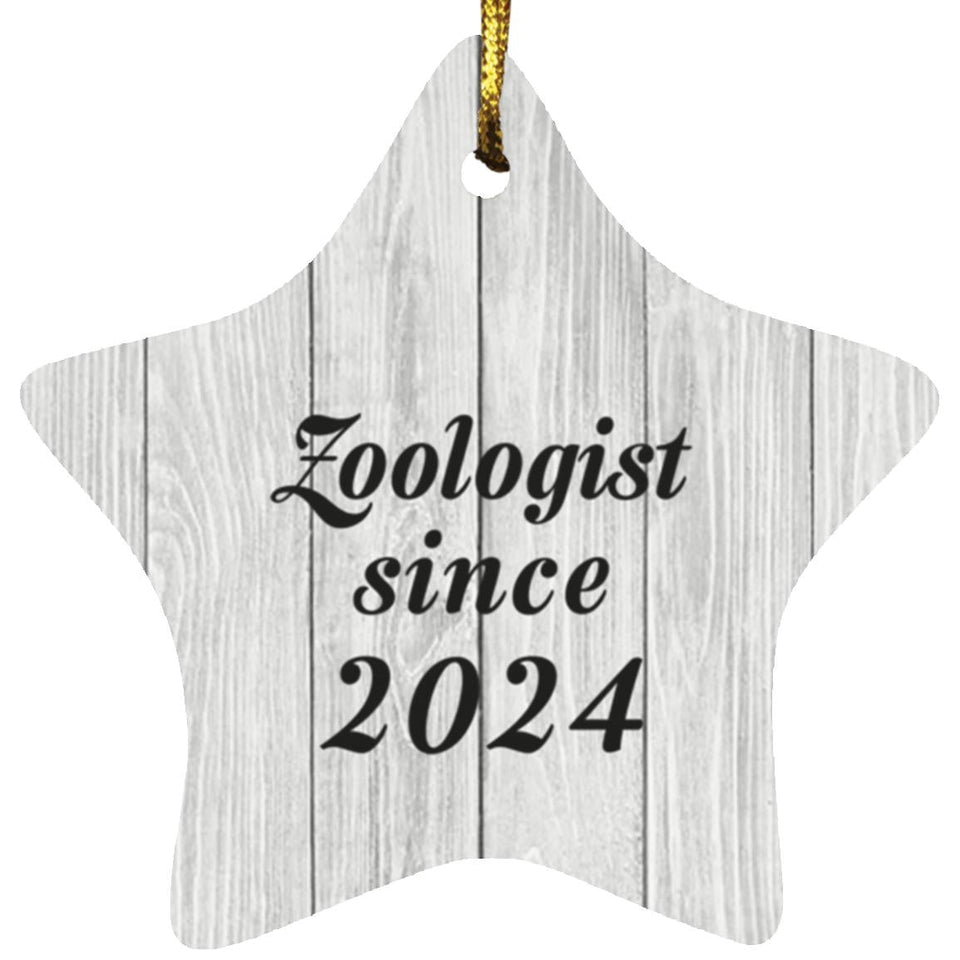 Zoologist Since 2024 - Star Ornament F
