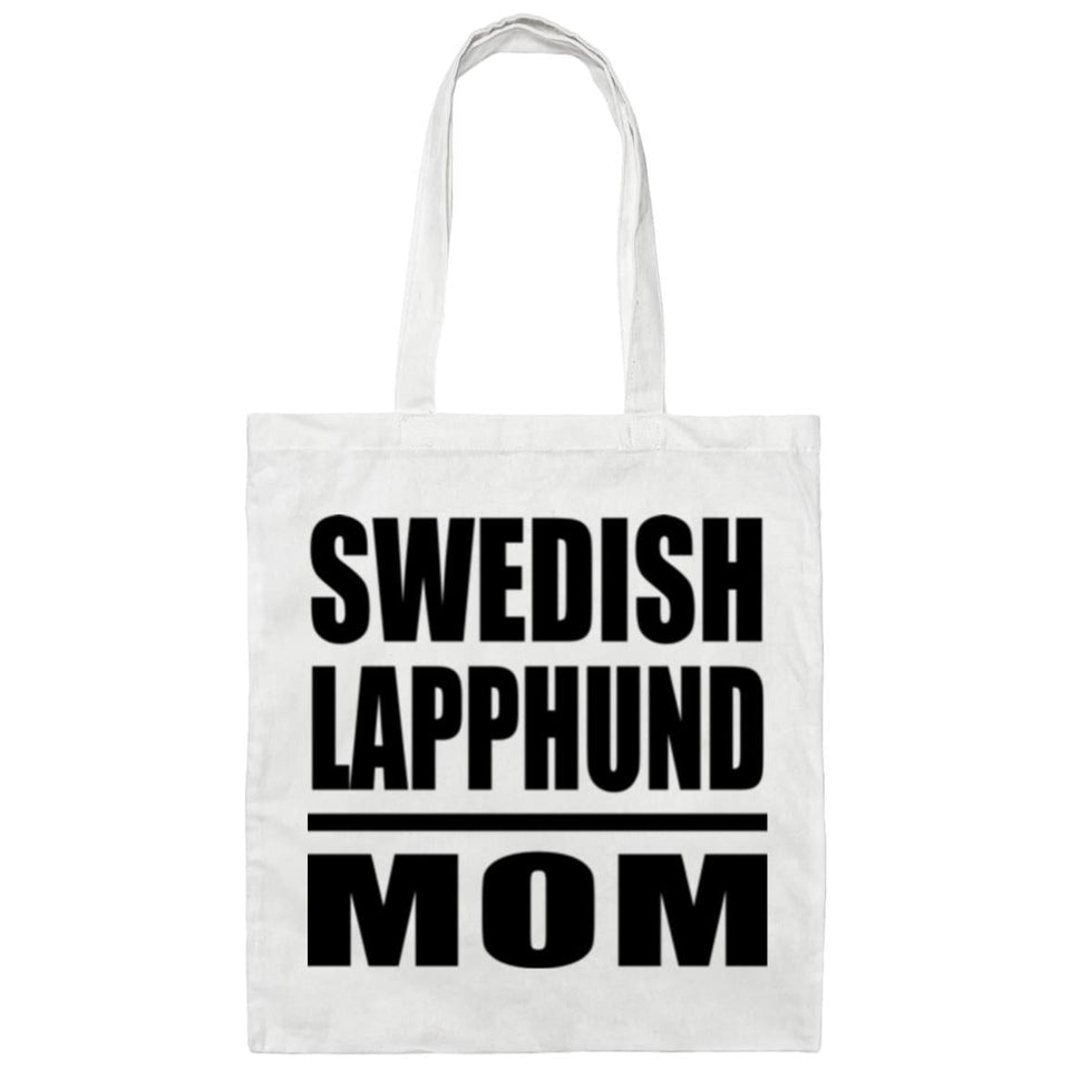 Swedish Lapphund Mom - Tote Bag White