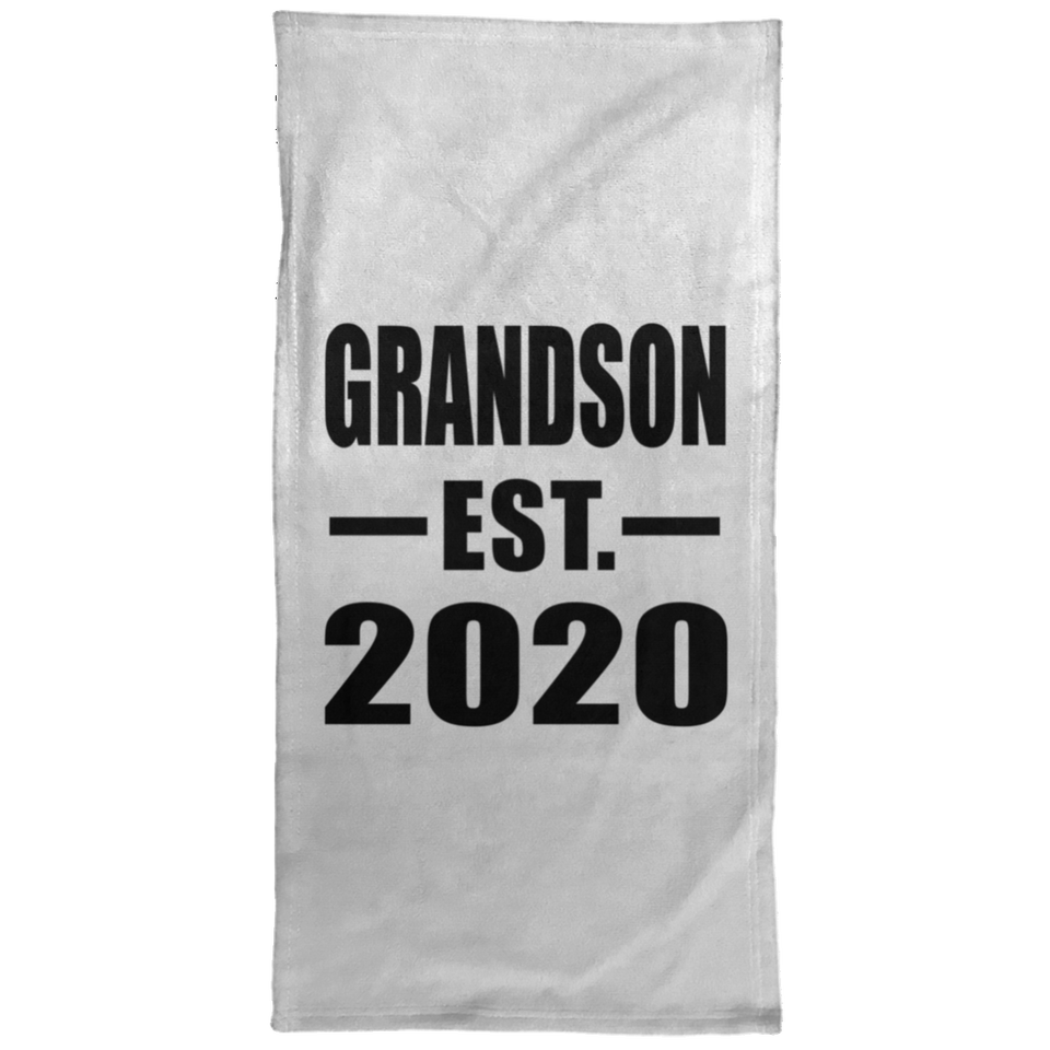Grandson Established EST. 2020 - Hand Towel