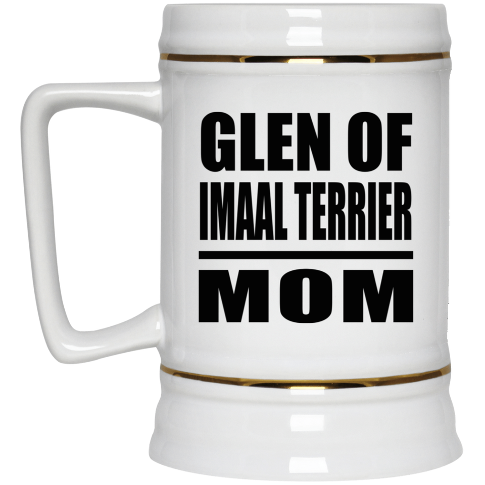 Glen Of Imaal Terrier Mom - Beer Stein