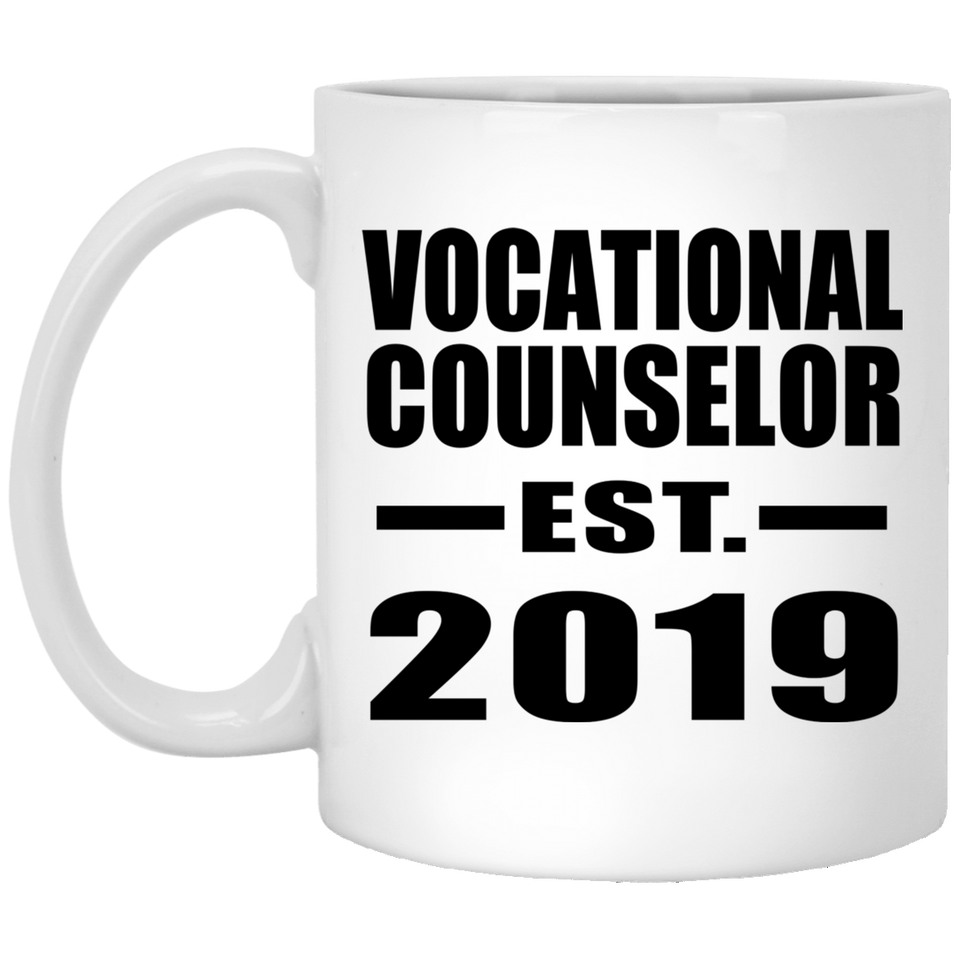 Vocational Counselor Established EST. 2019 - 11oz Coffee Mug