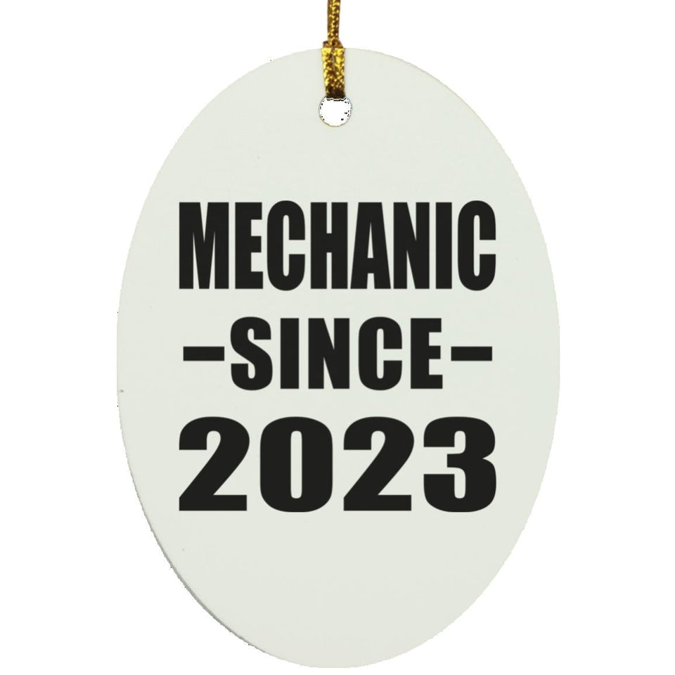 Mechanic Since 2023 - Oval Ornament