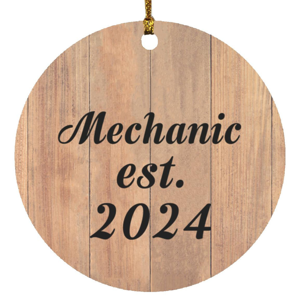 Mechanic Established Est. 2024 - Circle Ornament C