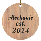 Mechanic Established Est. 2024 - Circle Ornament C