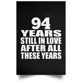 94th Anniversary 94 Years Still In Love After These Years - Poster Portrait