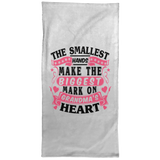 The Smallest Hands Make The Biggest Mark On Grandma's Heart - Hand Towel