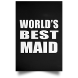 World's Best Maid - Poster Portrait