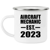 Aircraft Mechanic Established EST. 2023 - 12oz Camping Mug