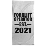 Forklift Operator Established EST. 2021 - Hand Towel