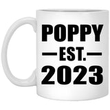 Poppy Established EST. 2023 - 11oz Coffee Mug