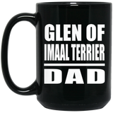 Glen Of Imaal Terrier Dad - 15oz Coffee Mug Black