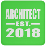 Architect Established EST. 2018 - Drink Coaster