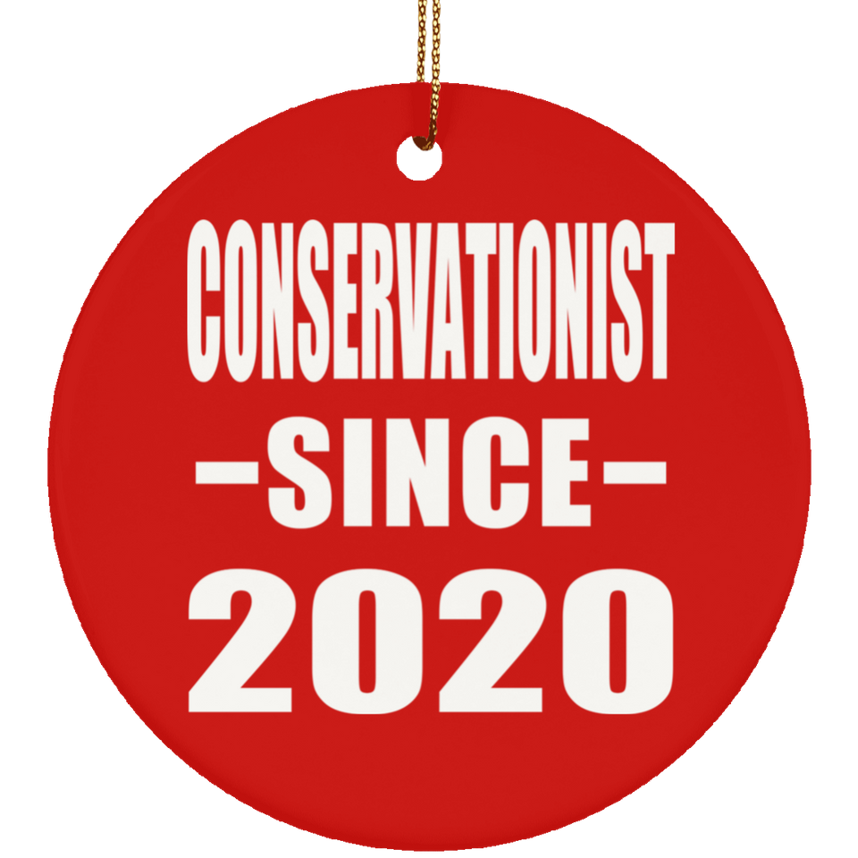 Conservationist Since 2020 - Circle Ornament