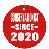 Conservationist Since 2020 - Circle Ornament